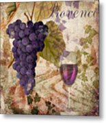 Wine Country Provence Metal Print
