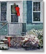 Winter - Christmas - Merry Christmas Metal Print