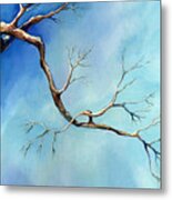 Winter Branching Metal Print