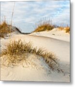 Winter Dunes Metal Print