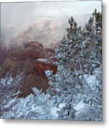 Winter In The Grand Canyon Metal Print