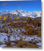 Winter On Whitney Metal Print