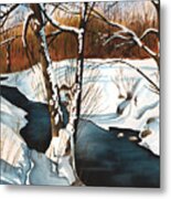 Winterscape Metal Print