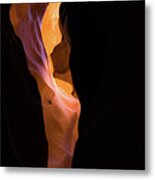 Within The Walls Of Antelope Canyon Metal Print