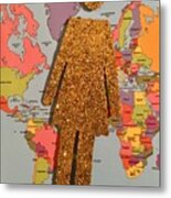 Woman Of The World Metal Print