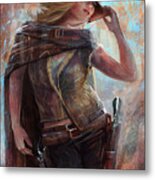 Woman With No Name Metal Print