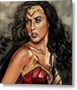 Wonder Woman Metal Print
