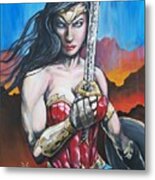Wonder Woman Metal Print