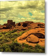 Wupatki Pueblo Ruins Metal Print