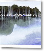 Yachts Tarbert Iv Metal Print