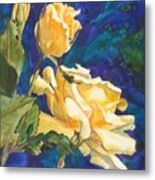 Yellow Rose After Texas Metal Print