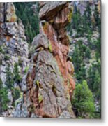 Yogi Bear Rock Formation Metal Print