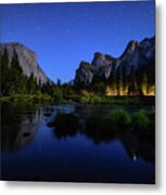 Yosemite Nights Metal Print