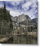Yosemite Reflections Metal Print