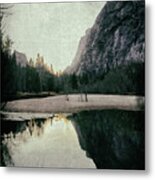 Yosemite Valley Merced River Metal Print