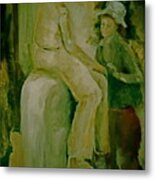 Young Lovers Metal Print