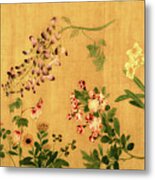 Yuan's Hundred Flowers Metal Print