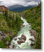 Yukon River Metal Print