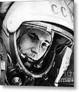 Yuri Gagarin, Soviet Cosmonaut Metal Print