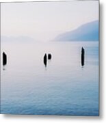 Zen Haze Pano Metal Print