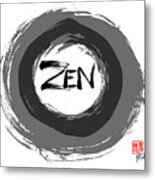Zen Metal Print