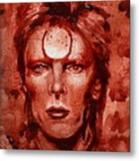 Ziggy Stardust / David Bowie Metal Print