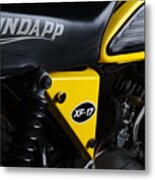 Classic Zundapp Bike Xf-17 Side View Metal Print