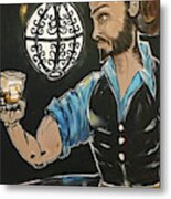 A Stiff One Featuring Rich #1 Metal Print