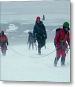 Antarctic Researchers #1 Metal Print