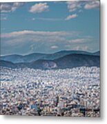 Athena City View #1 Metal Print