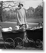 Babies In Prams #1 Metal Print