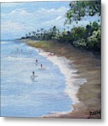 Beach Scene #2 Metal Print