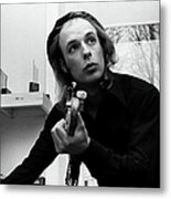 Brian Eno At Home #1 Metal Print