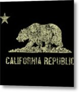 California Republic Vintage #1 Metal Print
