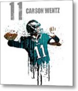 Carson Wentz #1 Metal Print