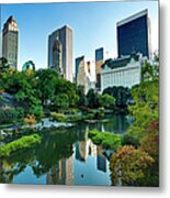 Central Park In New York City #1 Metal Print