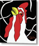 Cock A Doodle Do Rooster #1 Metal Print