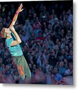 Coldplay Perform At Emirates Stadium In #1 Metal Print