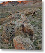 End Of The Day At Book Cliffs #1 Metal Print