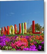 Giant Barranquilla Sign, Colombia #1 Metal Print