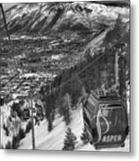Gondola Over Aspen #1 Metal Print