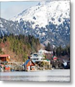 Halibut Cove Kenai Peninsula Alaska #1 Metal Print