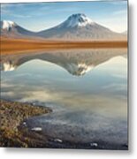 Idyllic Lake Lejia Reflection #1 Metal Print