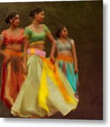 Indian Dancers #1 Metal Print