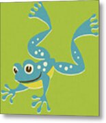 Jumping Frog #1 Metal Print