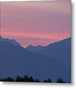 Kamnik Alps Sunset #1 Metal Print