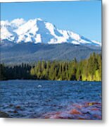 Lake Siskiyou And Mt Shasta #1 Metal Print