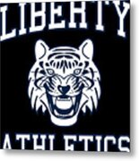 Liberty High Athletics #1 Metal Print