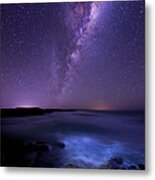 Milky Way Over The Southern Ocean #1 Metal Print
