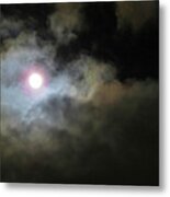 Moody Moon #1 Metal Print